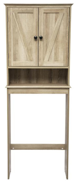 Dune Farmhouse Over the Toilet Bathroom Storage Cabinet, Brown