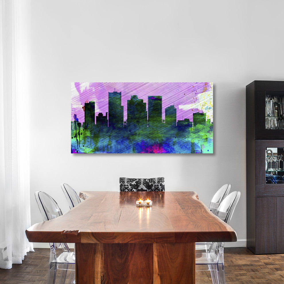 "Phoenix City Skyline" Fine Art Print