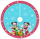 48" Mickey and Minnie Print Satin Treeskirt