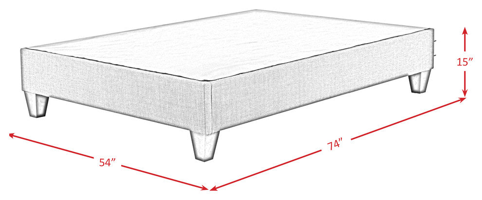 Picket House Furnishings Abby Full Platform Bed