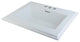 Concord White China Countertop Bathroom Sink with 4" Center LBT23196W34