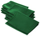 LA Linen Polyester Poplin Napkin, 10 Pack, Emerald Green