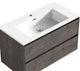 The Marlow Single Bathroom Floating Vanity, Kye, 36"