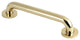 Kingston Brass 12" Decorative ADA Grab Bar, Polished Brass