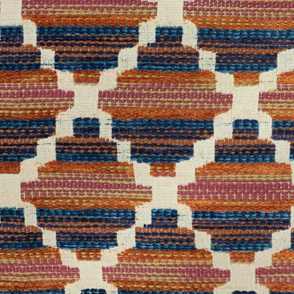 Plutus Multi-Color Lights Diamond Luxury Throw Pillow, 20"x30"