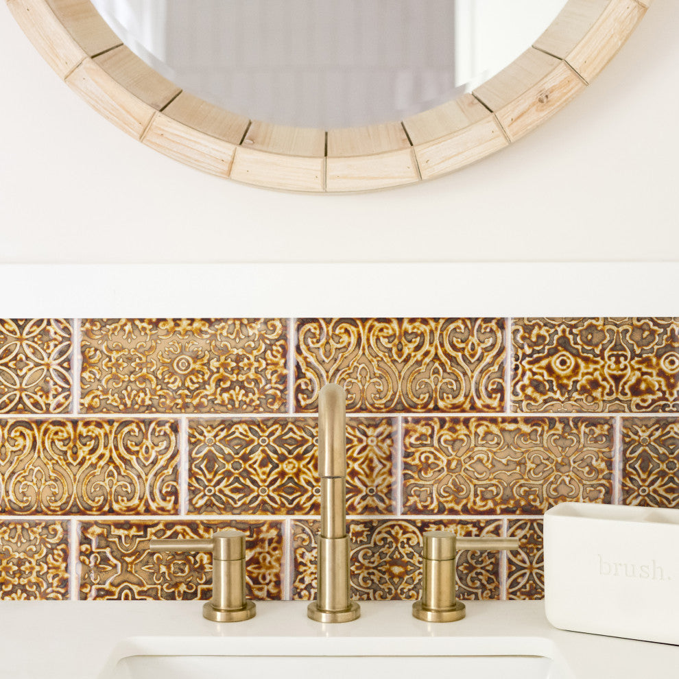 Zurbaran Cobre Ceramic Wall Tile