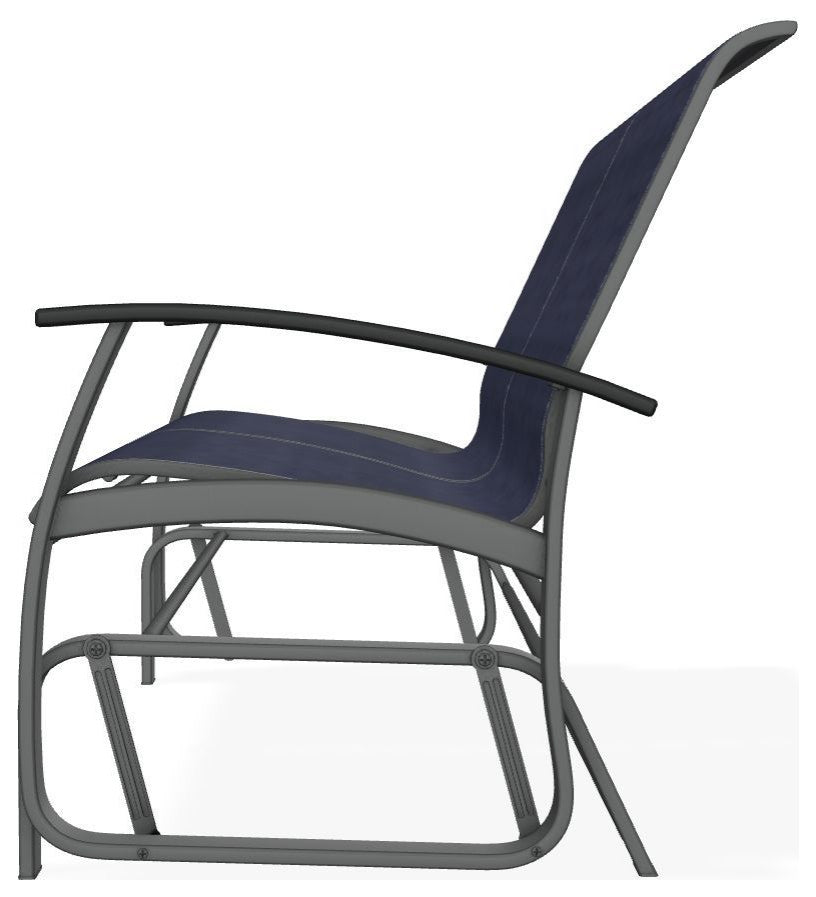 Belle Isle Sling 2-Seat Glider, Collect Indigo/Graphite