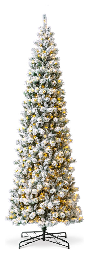 11' Pre-Lit Artificial Christmas Pencil Tree