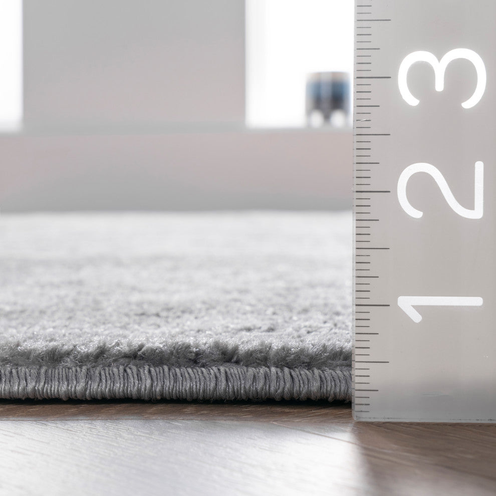 Nuloom Vintage Odell Traditional Transitional Area Rug, Grey 9'x12'