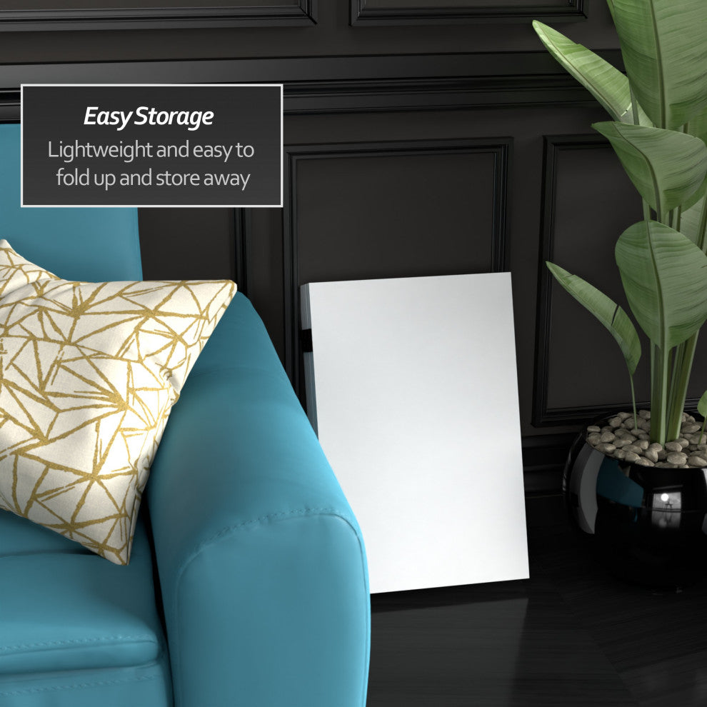 2' Tall Do It Yourself Canvas Room, 4 Panel