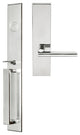 Sunrise Lever, Mortise Dummy Handleset, Right Hand, Polished Stainless Steel