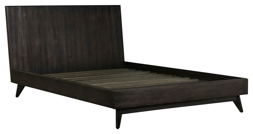 Baly Acacia Mid-Century Platform King Bed