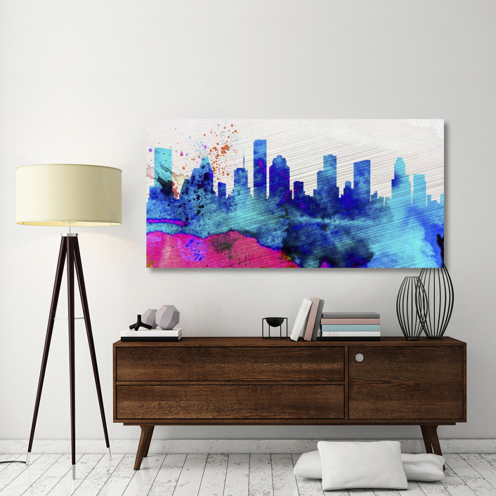 "Houston City Skyline" Fine Art Print