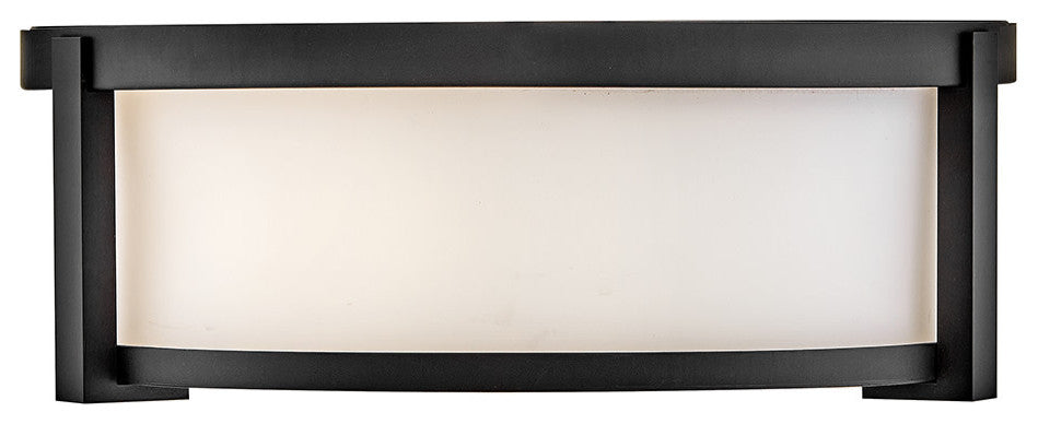 Hinkley Lowell Small Flush Mount, Black