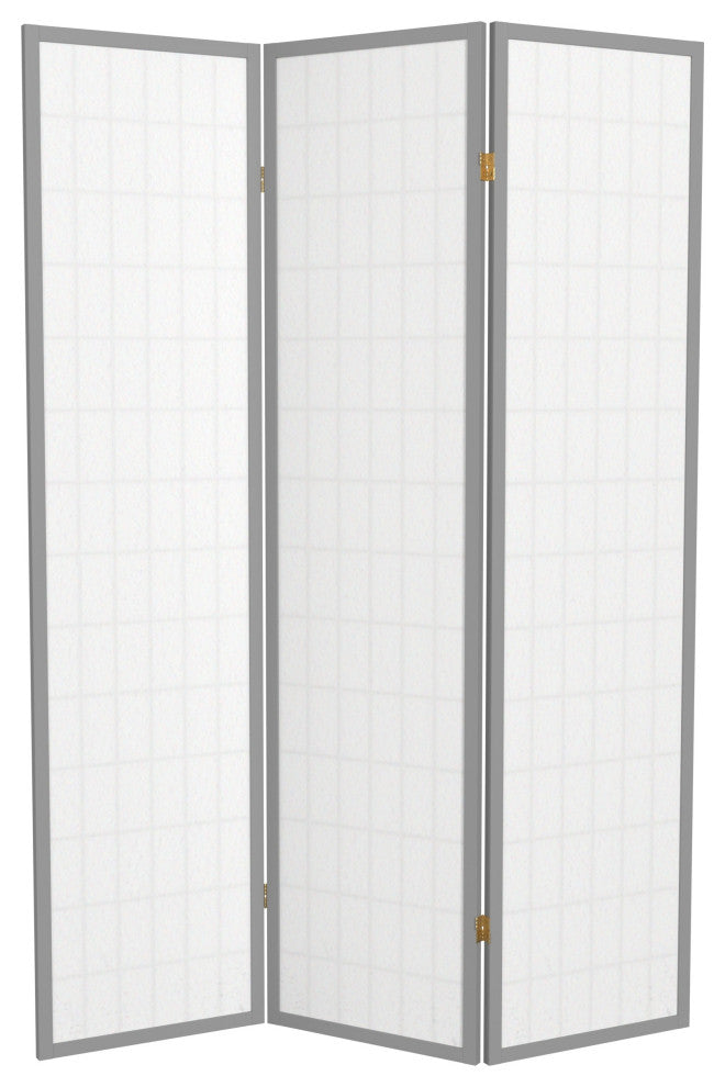 6' Tall Window Pane, Special Edition, Gray, 3 Panels