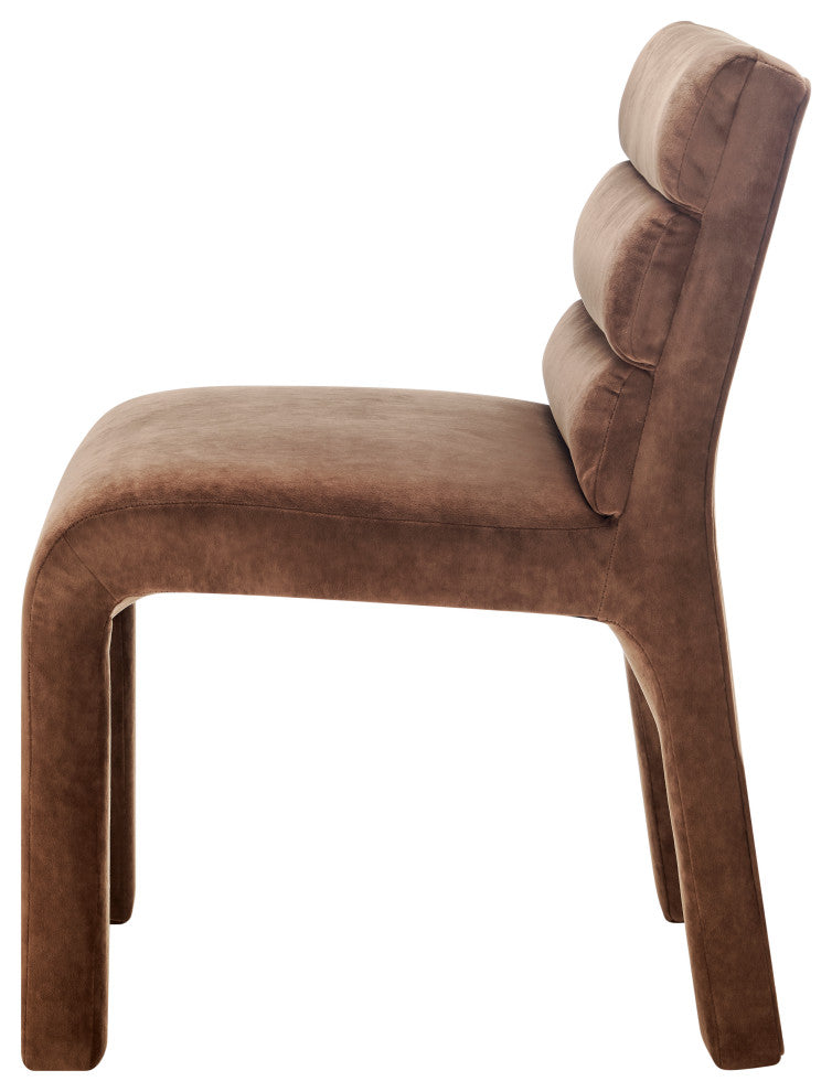 Josie Dining Side Chair, Set of 2, Dainty Dark Brown