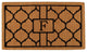 Pantera Monogram Doormat, Extra-Thick 3'x6', Letter F