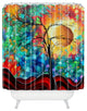 madart inc Bursting Forth Shower Curtain