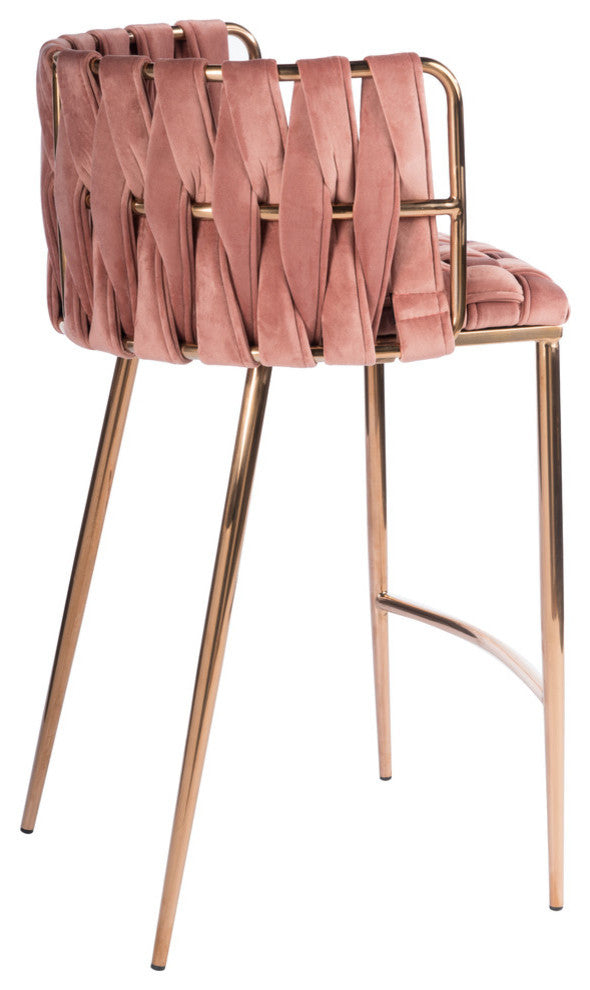 Milano Counter Chair, Rose