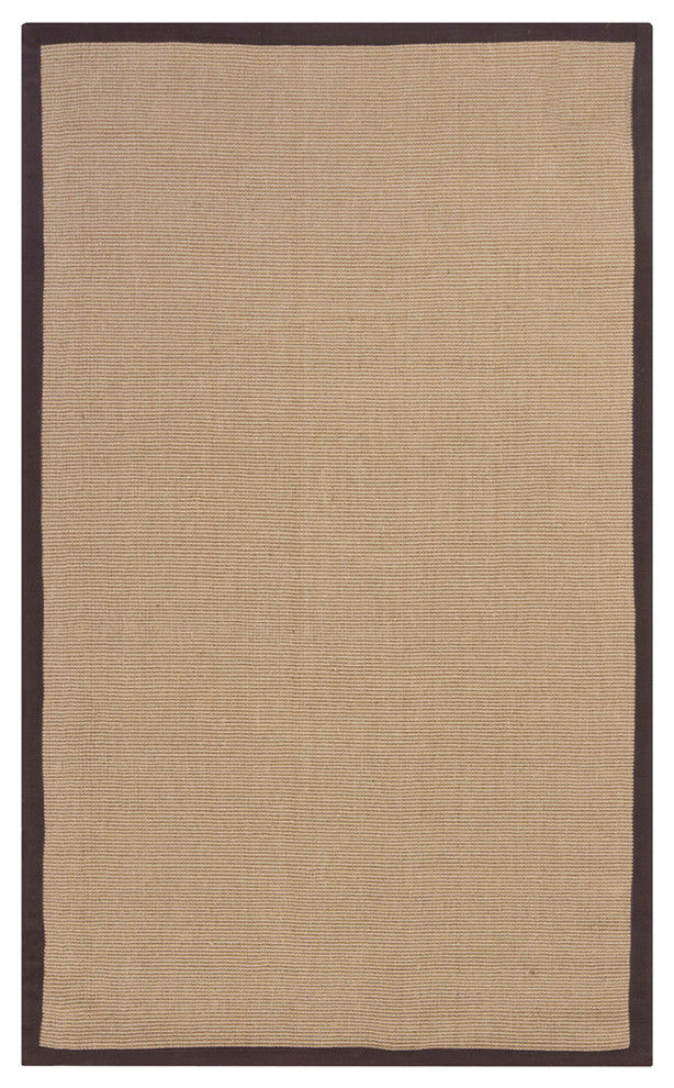 Bay Contemporary Area Rug, Brown, 2'x3' Rectangle