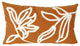 Visions I Windsor Pillow, Orange, 12"x20"