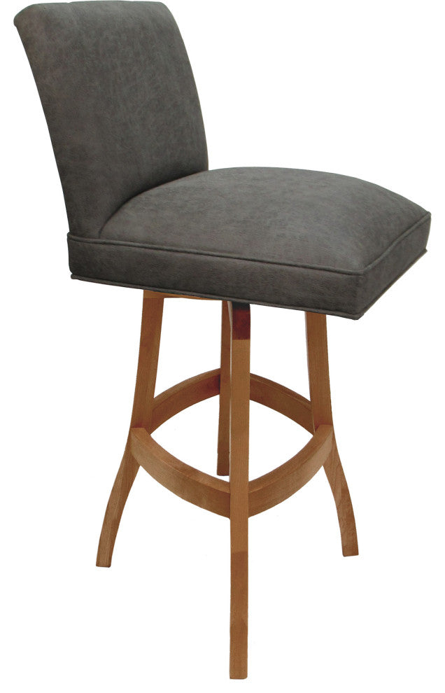 Swivel Wood Counter, Bar or Extra Tall Stool - Sommerville on S-Base, Northwest Elk - Honey, 34"