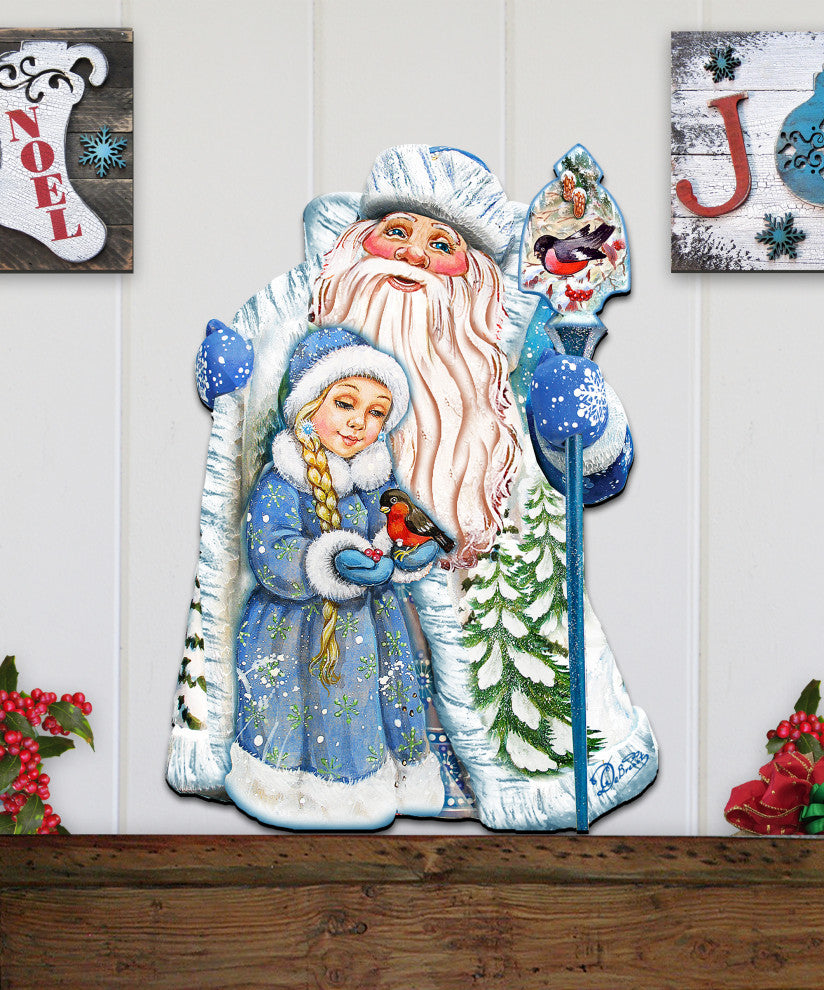 Classic Christmas, Wooden Decorative Door Hanger