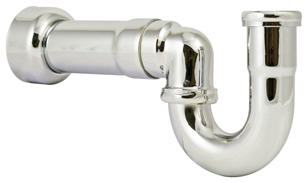 La-Style Pedestal Lavatory Kit - Cross Handles In Polished Brass, Polished Nickel