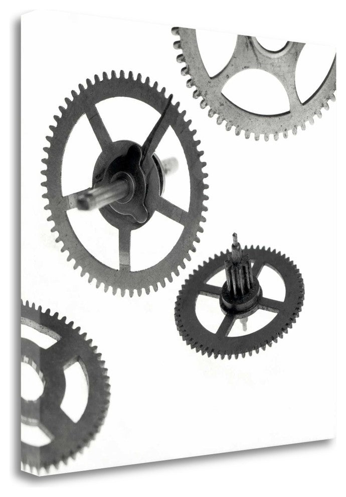 "Retro - Gears - 11" By Alan Blaustein, Giclee Print on Gallery Wrap Canvas