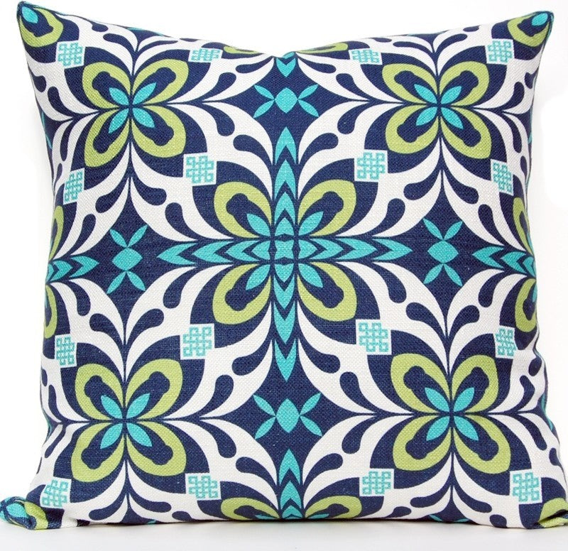 X Tile Pillow