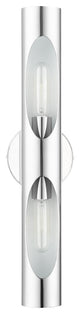 Polished Chrome Contemporary, Minimal, Industrial, Urban, Sleek Sconce