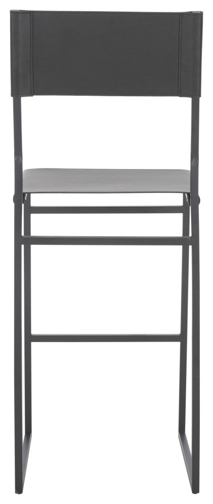 Safavieh Layne Barstool, Black, Black