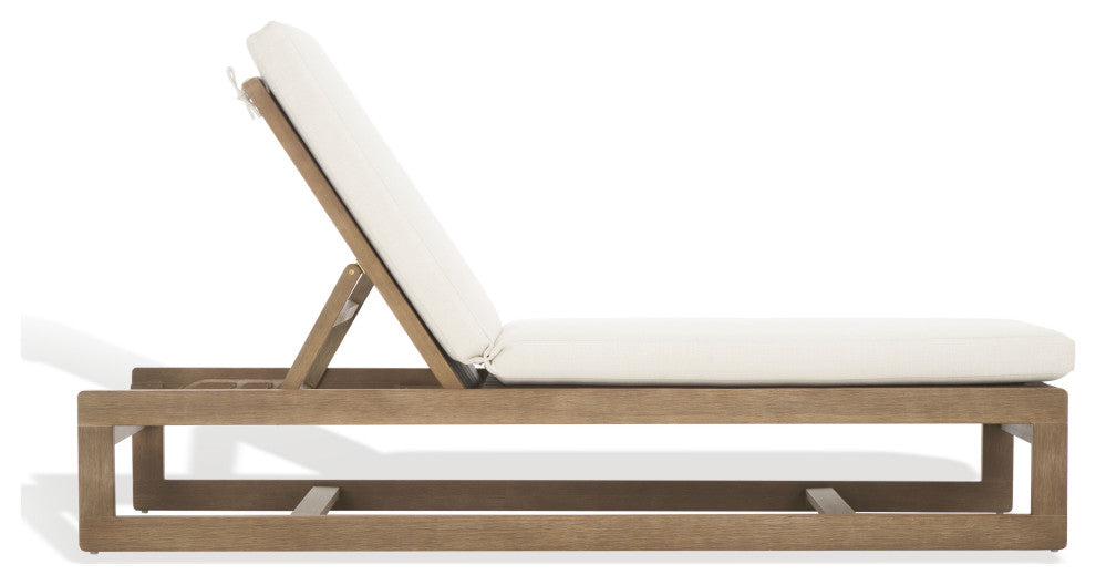 Safavieh Couture Indoor-Outdoor Saint Vincent Chaise Lounge