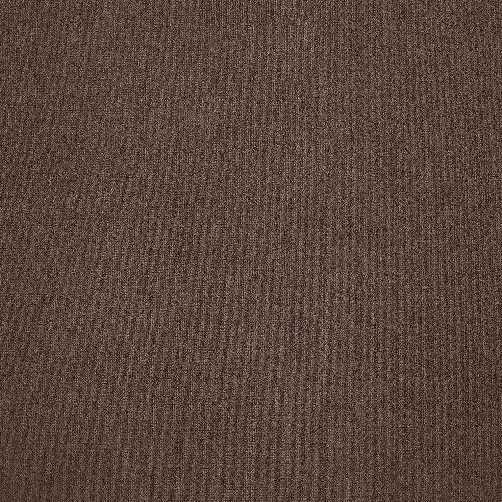 Comfy Upholstered Modular Sofa, Brown, 2-Piece: 2 Corner Chair, Velvet