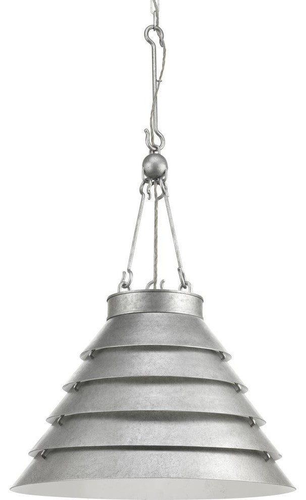 POINT DUME® Surfrider Collection Galvanized Finish Large Pendant