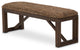 Carrollton Bed Bench - Rustic Ranch