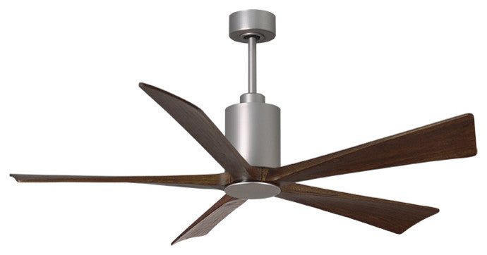 Patricia 5 Ceiling Fan, Brushed Nickel, 60"