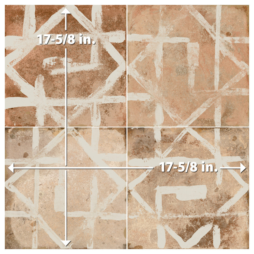 Kings Alora Decor Ceramic Floor and Wall Tile