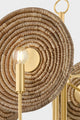 Mitzi Ashby Chandelier Aged Brass