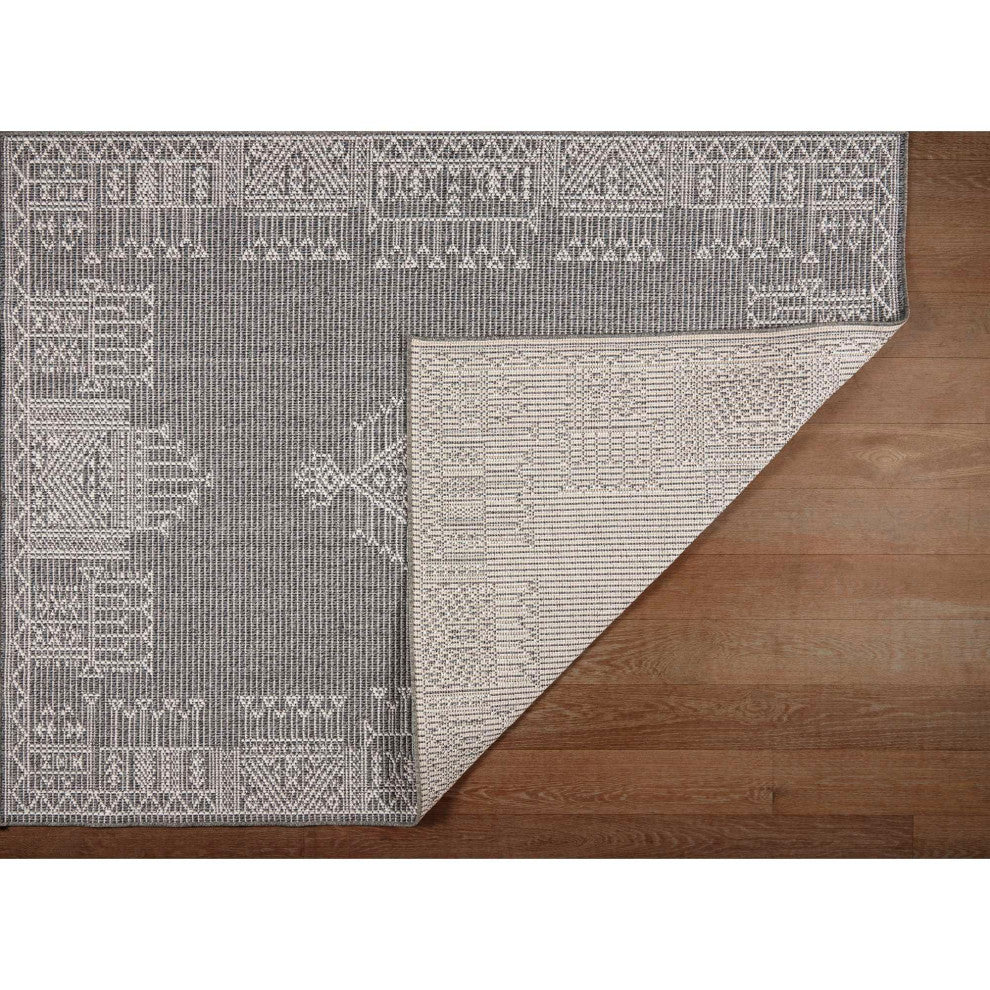 Pavilion Medallion Area Rug, Gray, 8'10"x11'10"