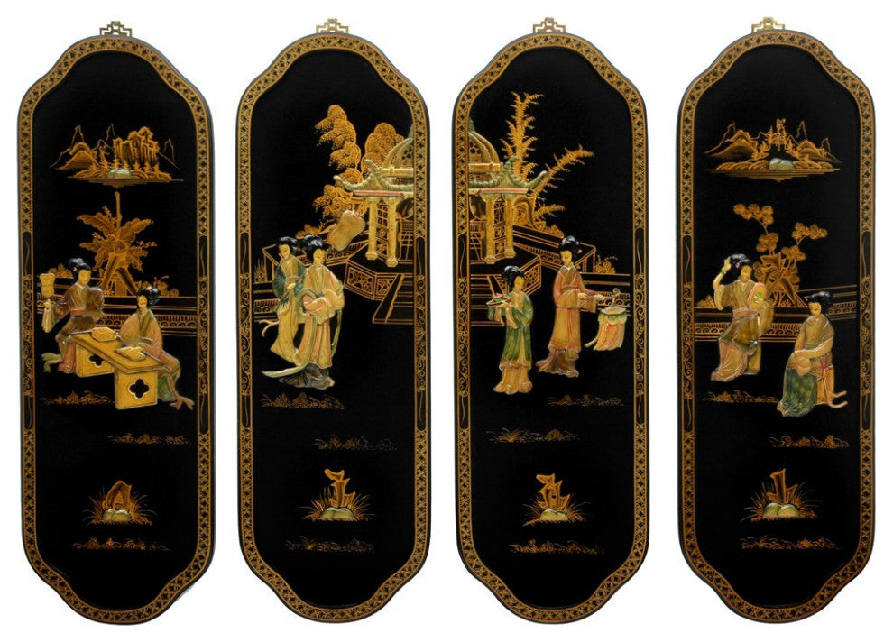 Ladies Soapstone Curving Wall Plaques