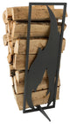 Firewood Rack Flame, Black