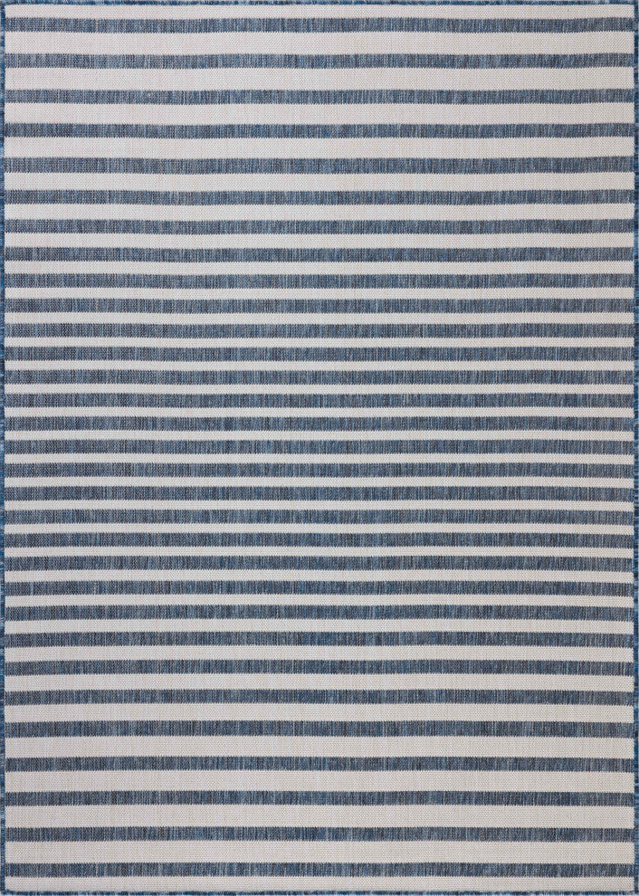 Loloi Easton Denim / Ivory 7'-10" x 10' Area Rug