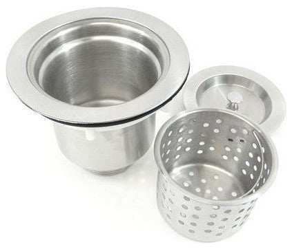 Top Mount Drop-In 304 Stainless Steel Single Bowl Kitchen Sink, 19"x17"x8"