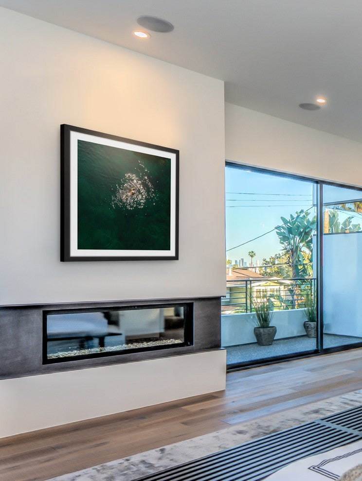 "Breaststroke" Framed Print by Karolis Janulis