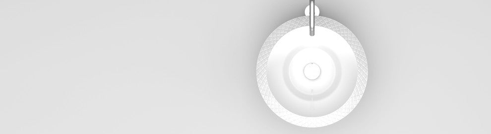 Kona Bathroom Sink, White Polish