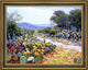 Julian Onderdonk Cactus in Bloom Framed Premium Canvas Print, 21"x28"