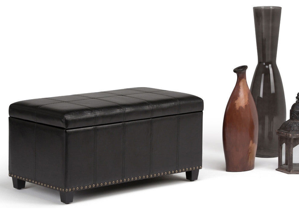 Amelia Storage Ottoman Bench