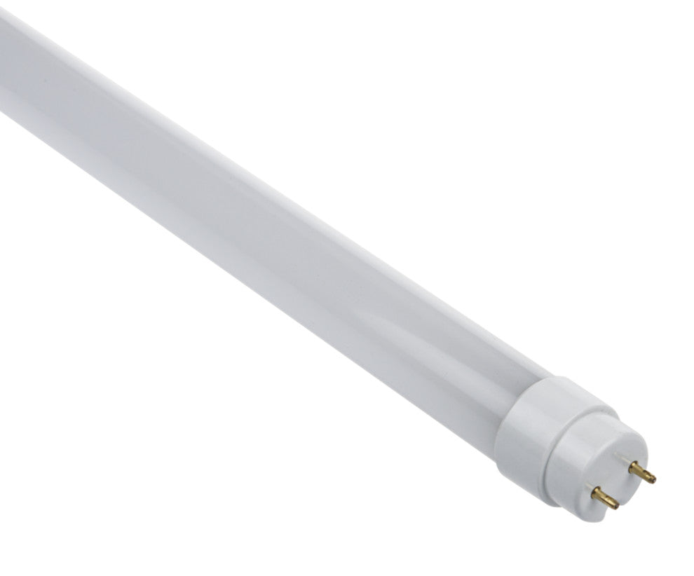 LED 4' Tube Light 18W-Frosted Lens, Internal Drive-F4000K-G13, 2 Pack