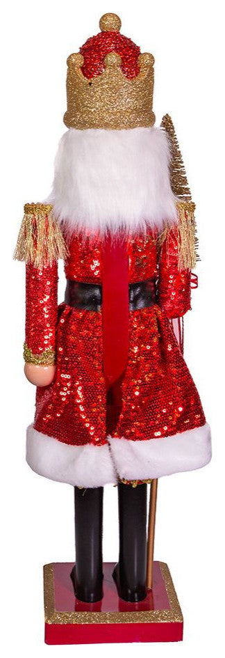 Kurt Adler 24" Plastic Red and Gold King Nutcracker